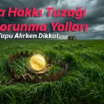 Şufa Hakkı Tuzağı ve Korunma Yolları